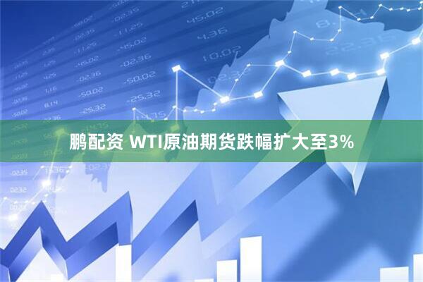 鹏配资 WTI原油期货跌幅扩大至3%